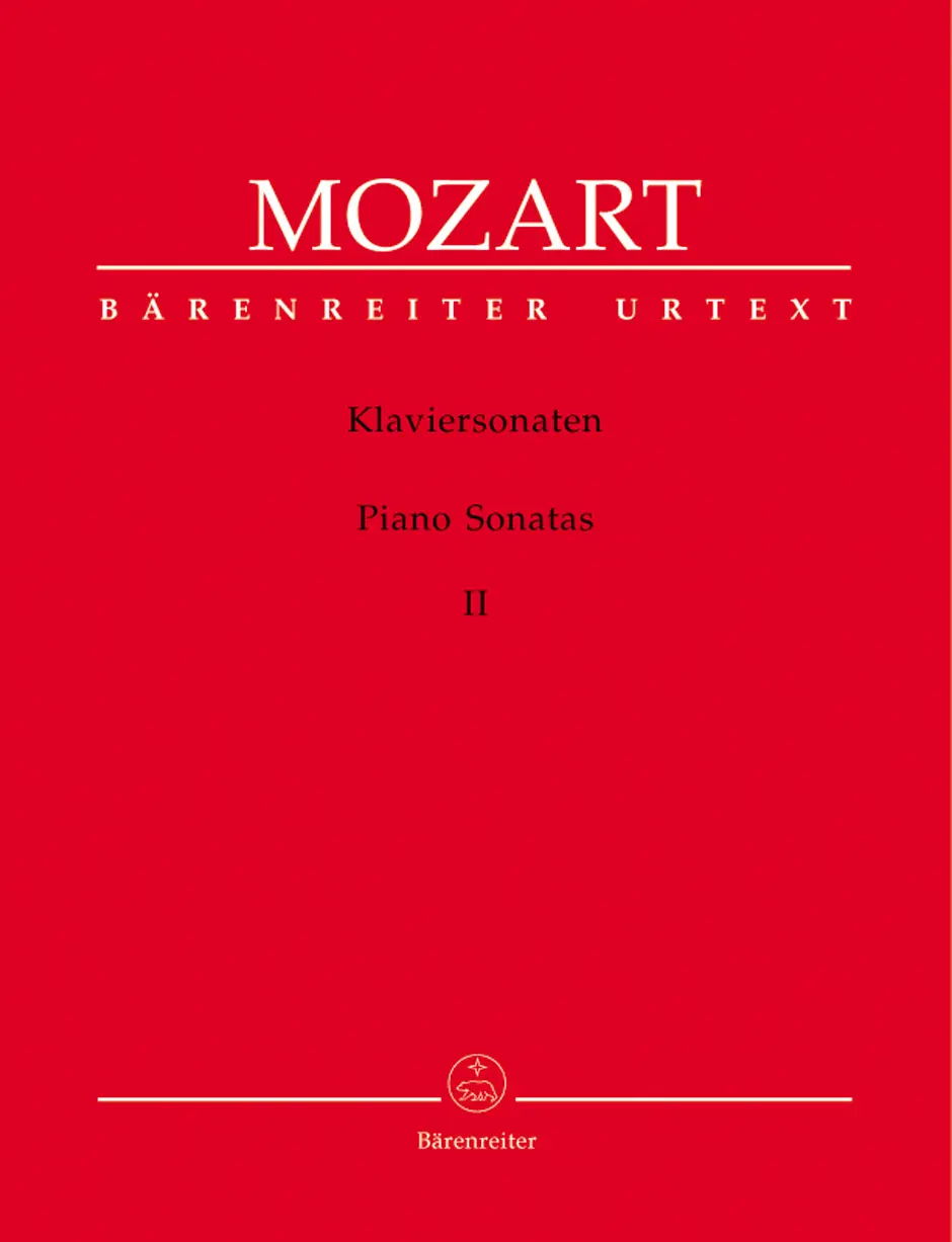 Cover: 9790006457687 | Klaviersonaten 2 | Bärenreiter Urtext | Wolfgang Amadeus Mozart | Buch