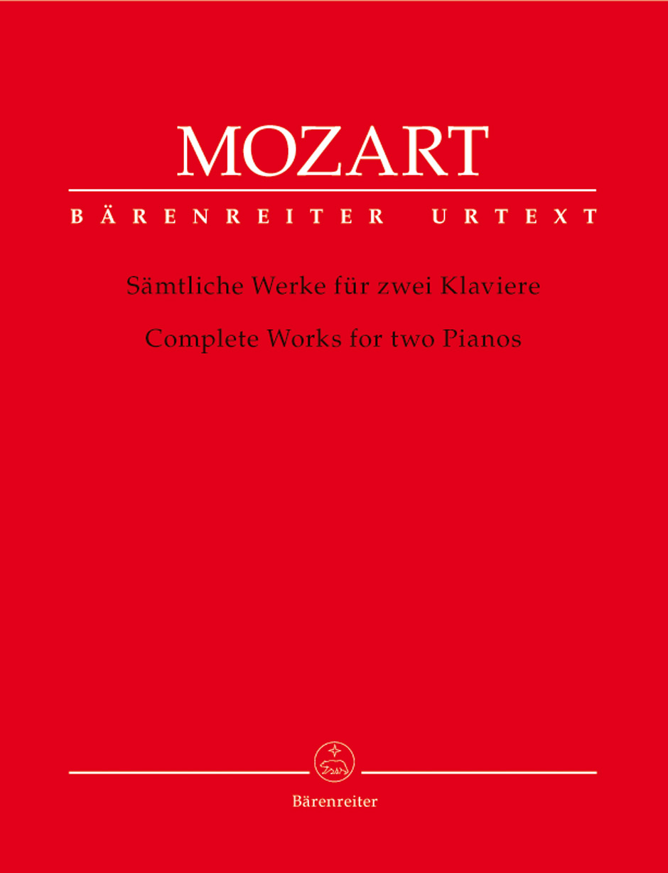 Cover: 9790006527687 | Sämtliche Werke für zwei Klaviere | Bärenreiter Urtext | Mozart | Buch