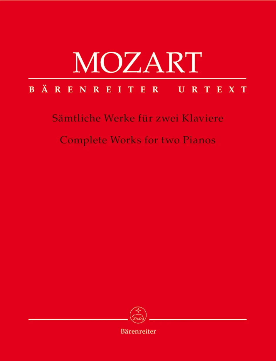 Cover: 9790006527687 | Sämtliche Werke für zwei Klaviere | Bärenreiter Urtext | Mozart | Buch