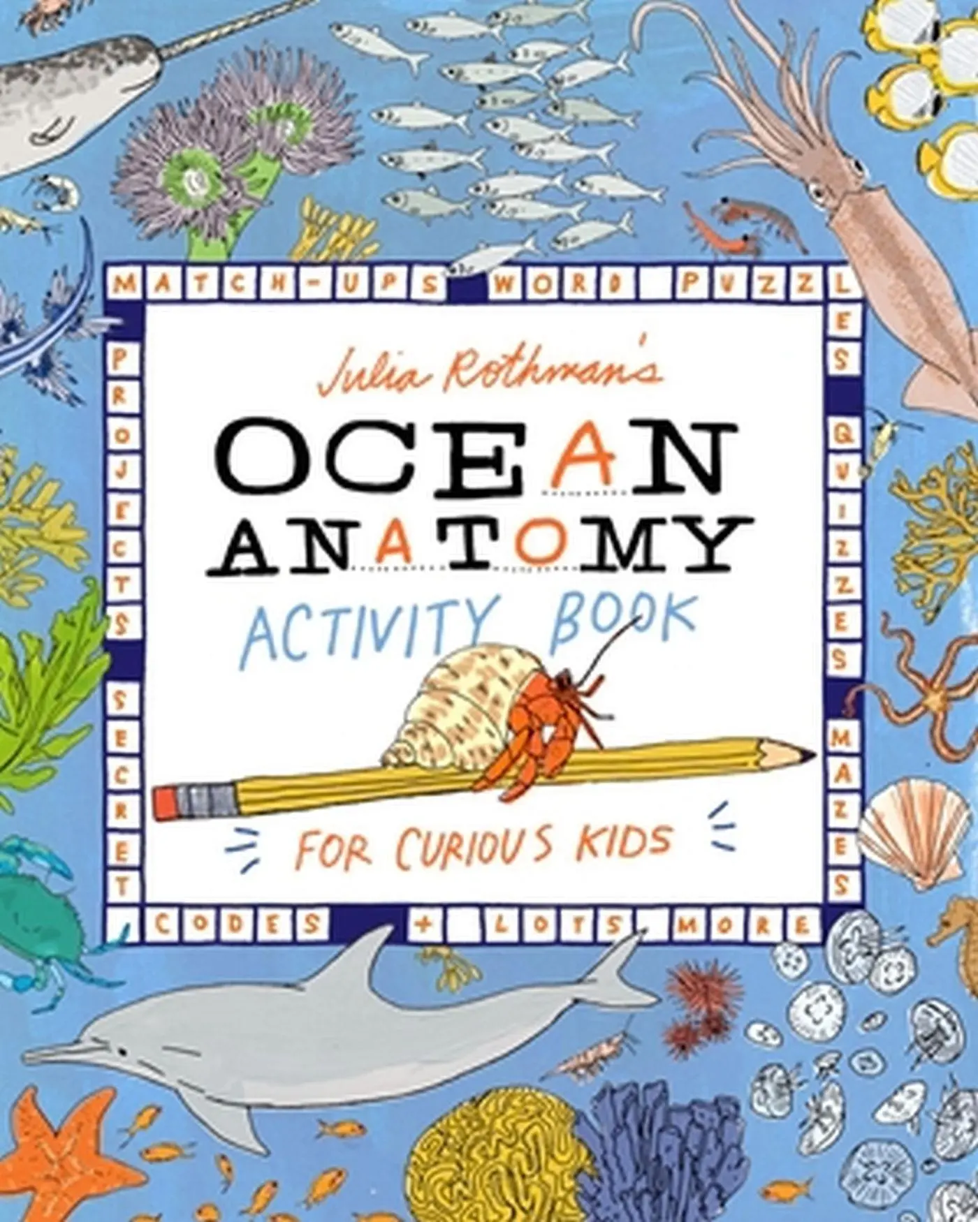 Cover: 9781635867787 | Julia Rothman's Ocean Anatomy Activity Book | Julia Rothman | Buch