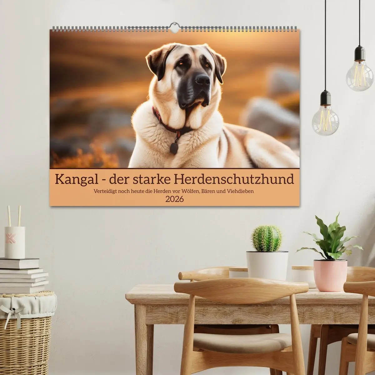 Bild: 9783457397787 | Kangal - der starke Herdenschutzhund (Wandkalender 2026 DIN A2...
