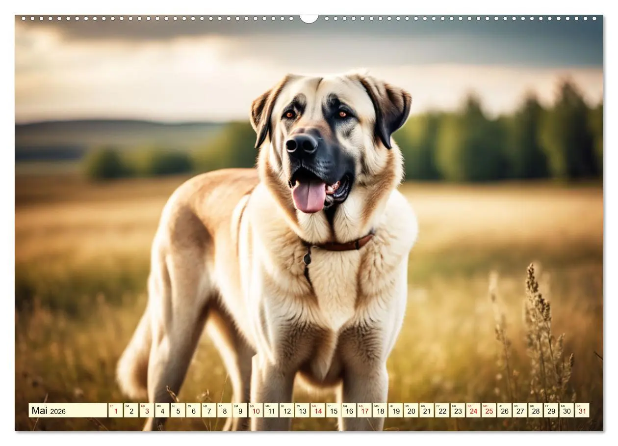 Bild: 9783457397787 | Kangal - der starke Herdenschutzhund (Wandkalender 2026 DIN A2...