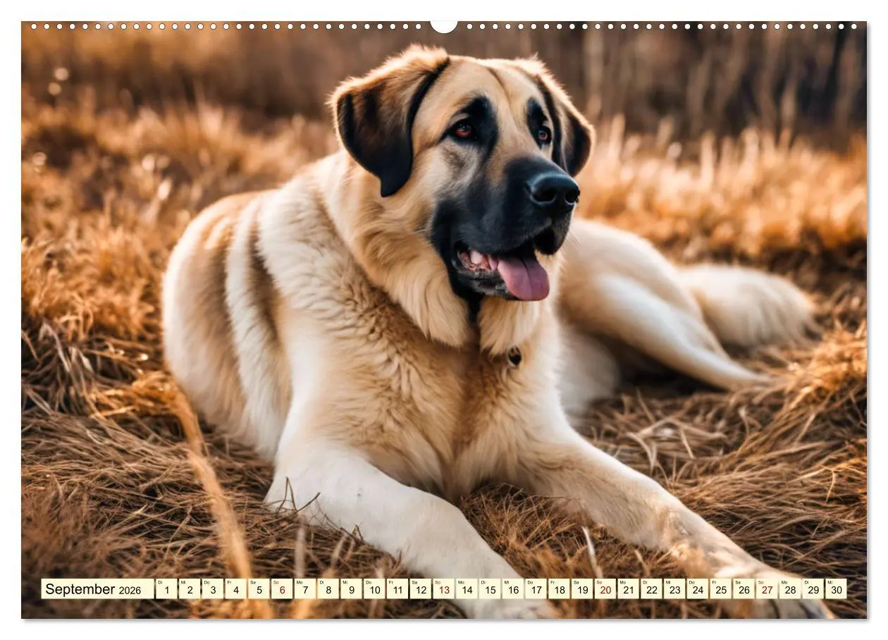 Bild: 9783457397787 | Kangal - der starke Herdenschutzhund (Wandkalender 2026 DIN A2...