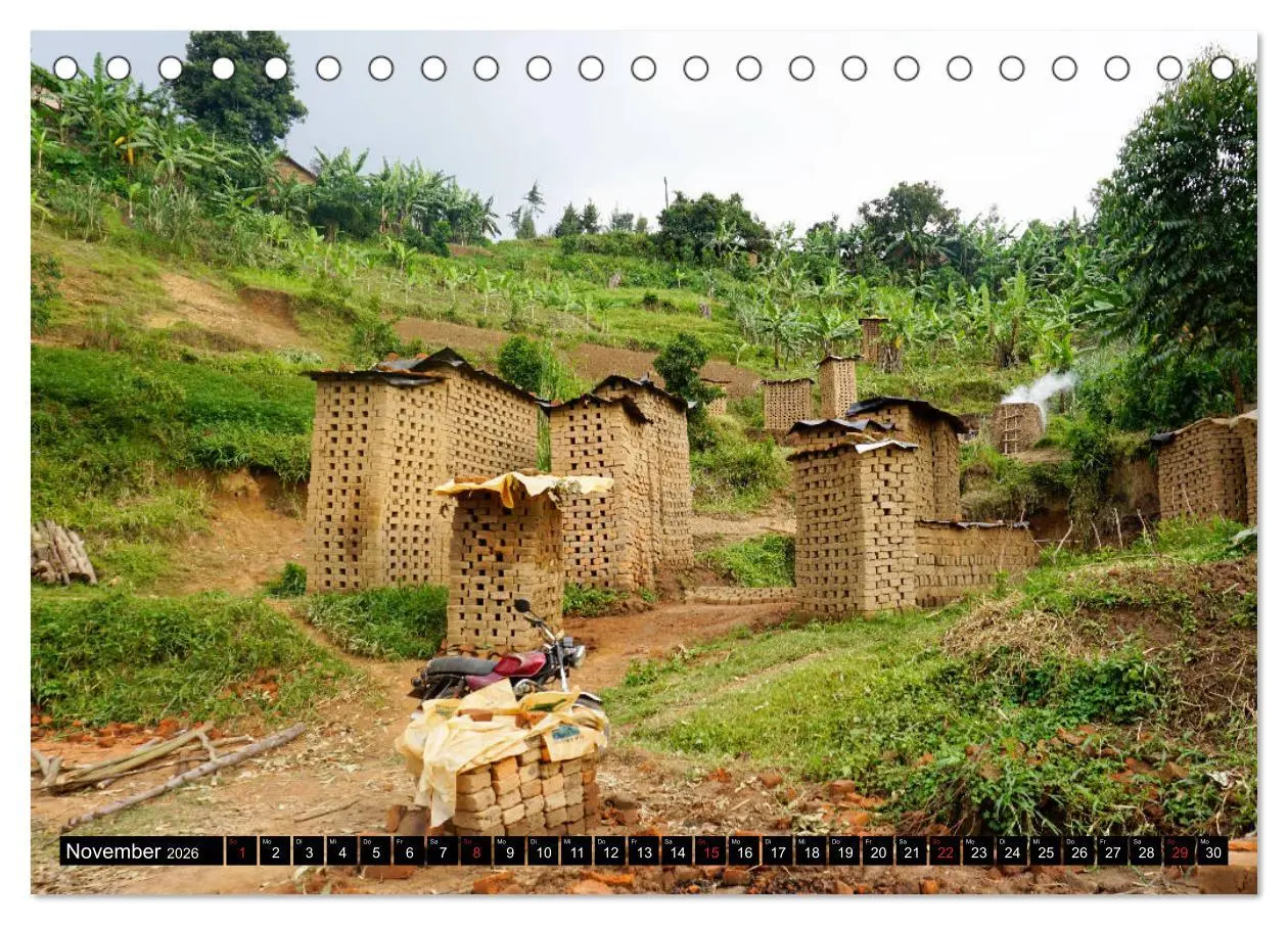 Bild: 9783457917787 | Afrikas Perle Uganda (Tischkalender 2026 DIN A5 quer), CALVENDO...