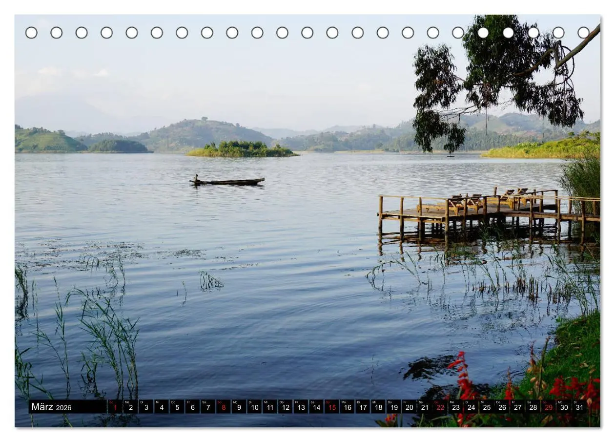 Bild: 9783457917787 | Afrikas Perle Uganda (Tischkalender 2026 DIN A5 quer), CALVENDO...