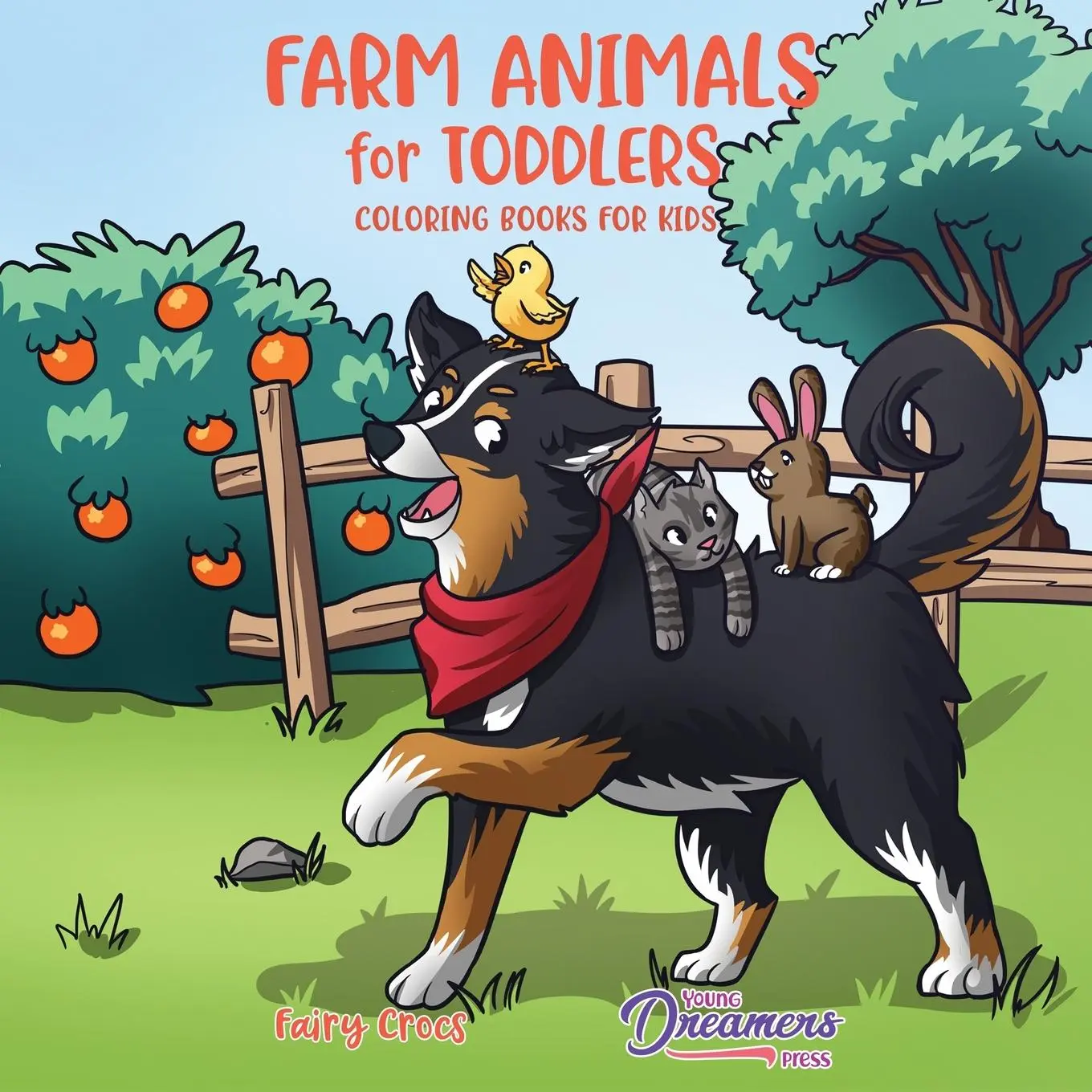 Cover: 9781989387887 | Farm Animals for Toddlers | Young Dreamers Press | Taschenbuch | 2019
