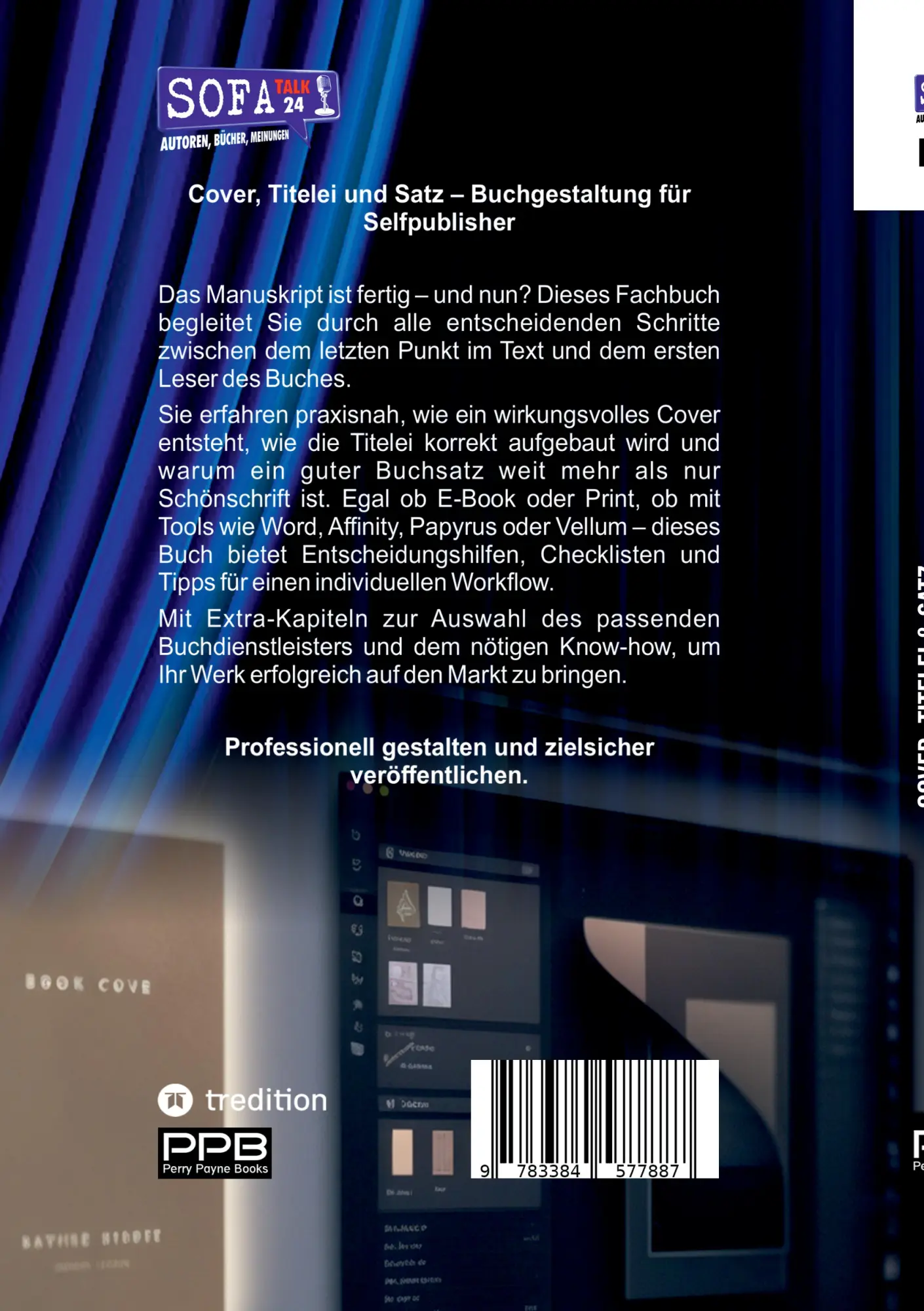Rückseite: 9783384577887 | Buchgestaltung - Cover, Titelei und Satz / Vom Manuskript bis zum...
