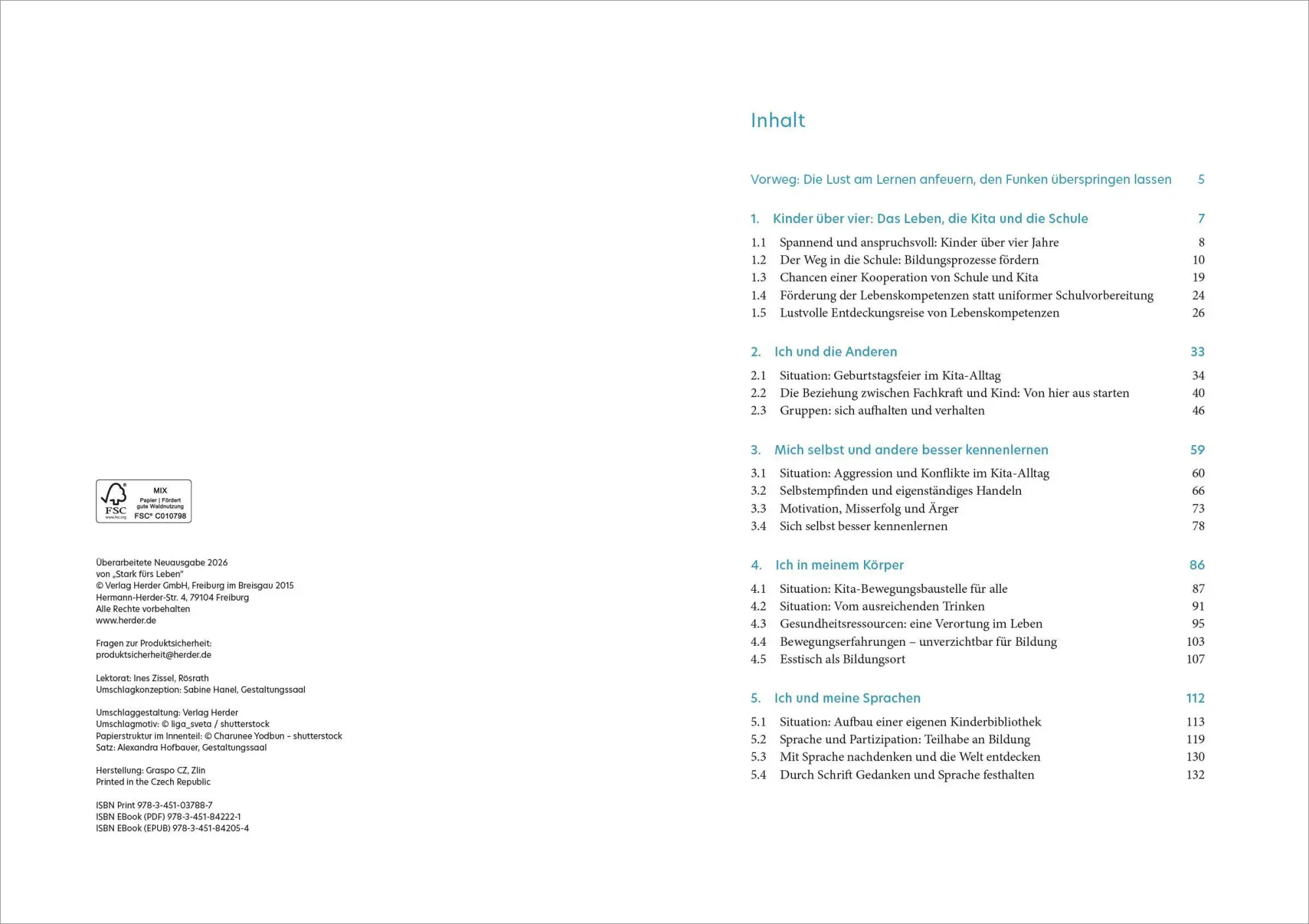 Bild: 9783451037887 | Von der Kita in die Schule | Joachim Bensel (u. a.) | Taschenbuch