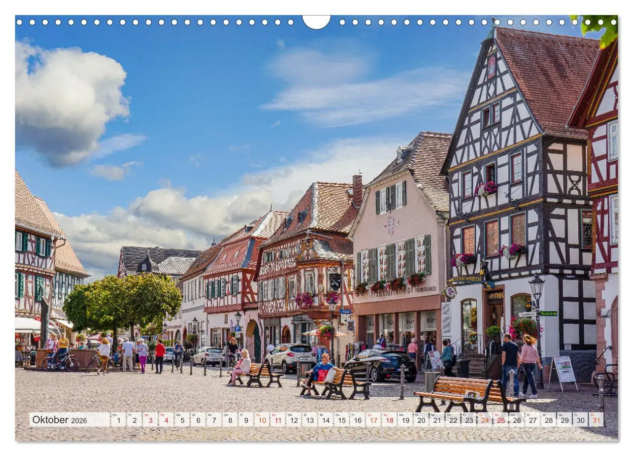 Bild: 9783457767887 | Seligenstadt Impressionen (Wandkalender 2026 DIN A3 quer), CALVENDO...