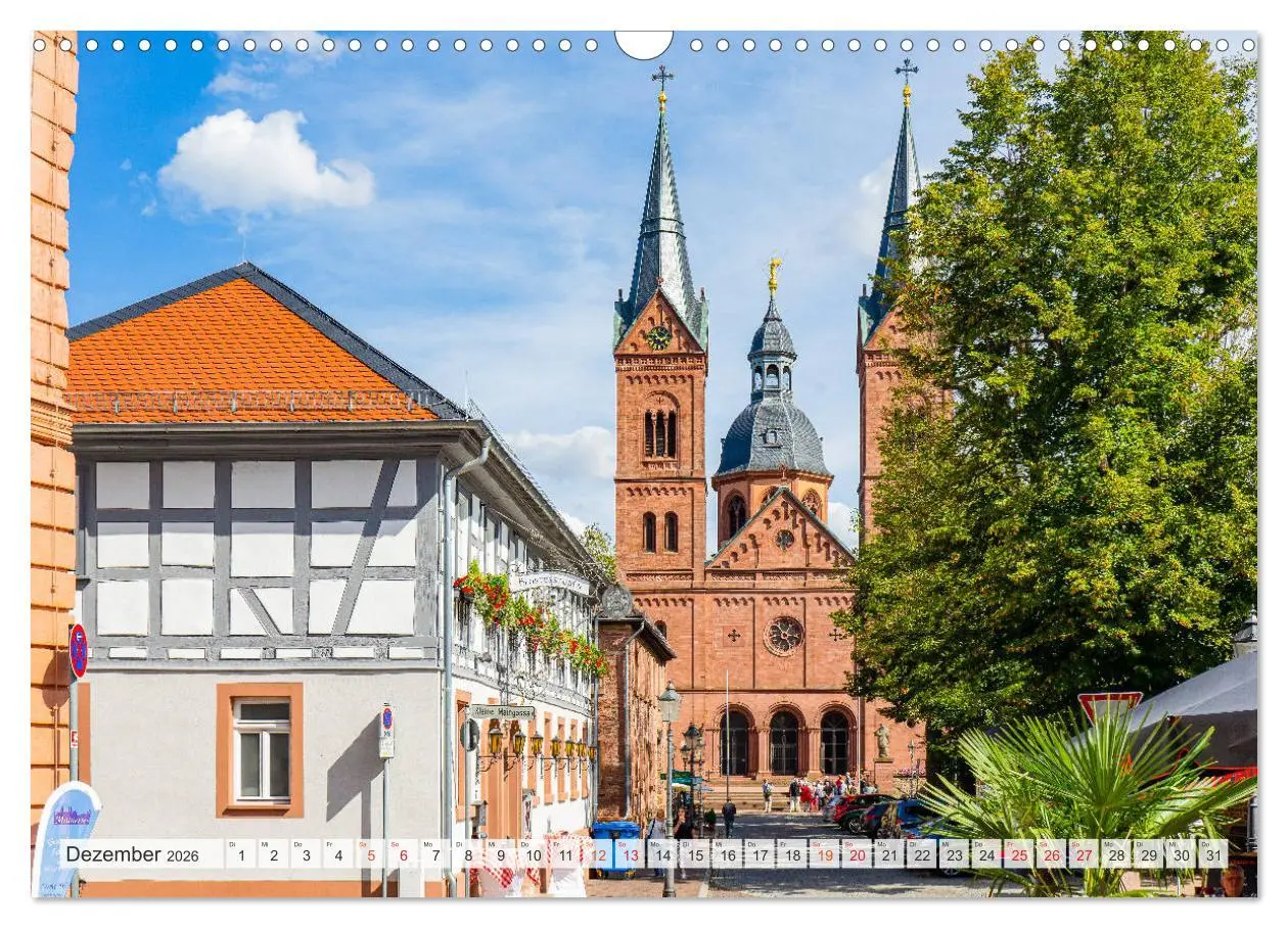 Bild: 9783457767887 | Seligenstadt Impressionen (Wandkalender 2026 DIN A3 quer), CALVENDO...
