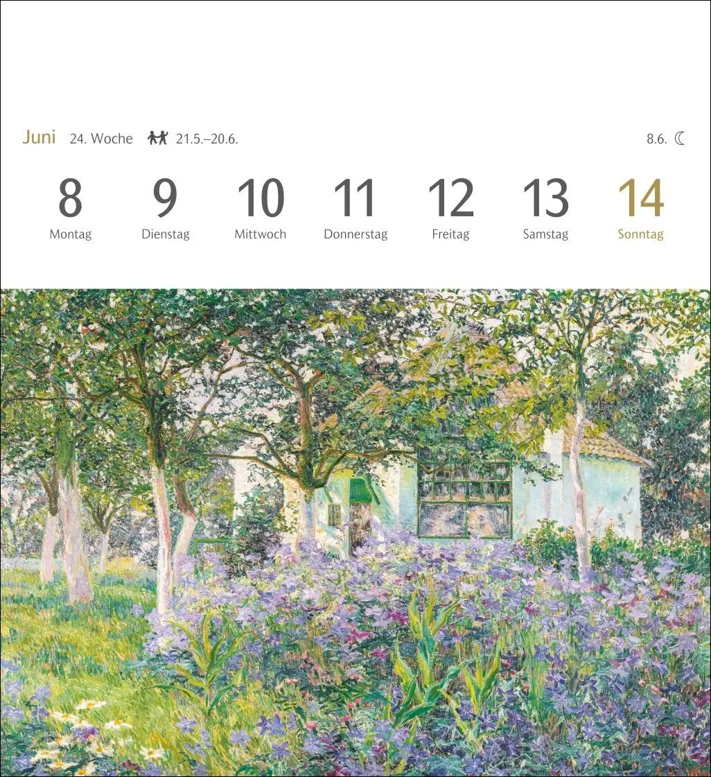 Bild: 9783840037887 | Malerische Gärten Postkartenkalender 2026 - Kalender mit 53...