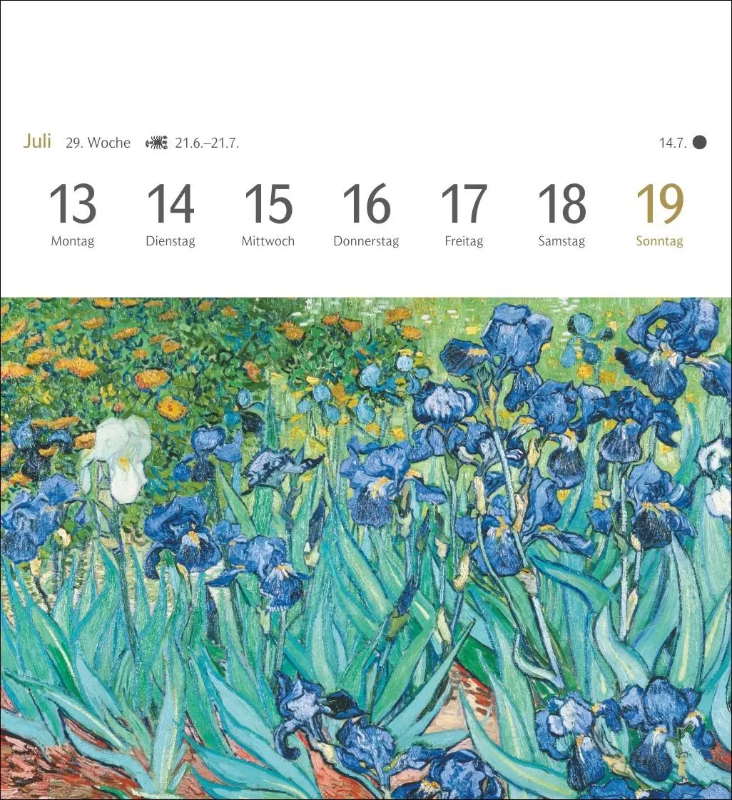 Bild: 9783840037887 | Malerische Gärten Postkartenkalender 2026 - Kalender mit 53...
