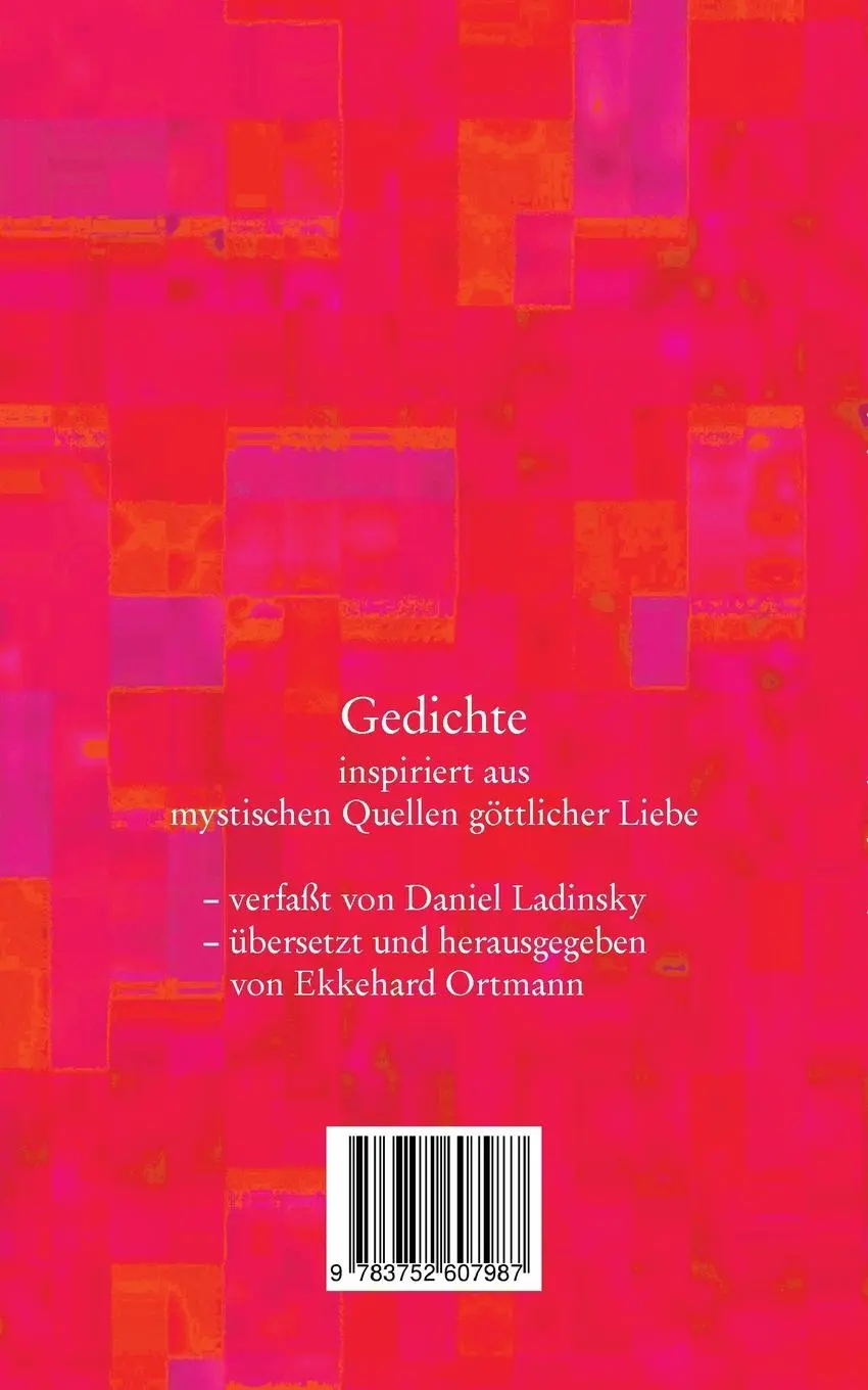 Rückseite: 9783752607987 | Gedichte | inspiriert aus mystischen Quellen göttlicher Liebe | Buch