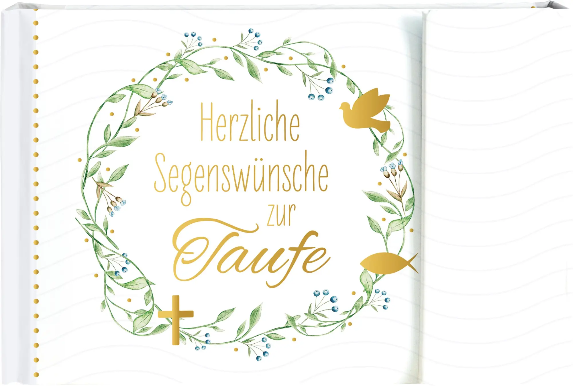 Cover: 9783766637987 | Herzliche Segenswünsche zur Taufe | Geldgeschenkbuch | Taschenbuch