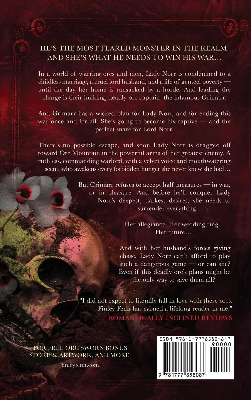 Rückseite: 9781777858087 | The Lady and the Orc | A Monster Fantasy Romance | Finley Fenn | Buch