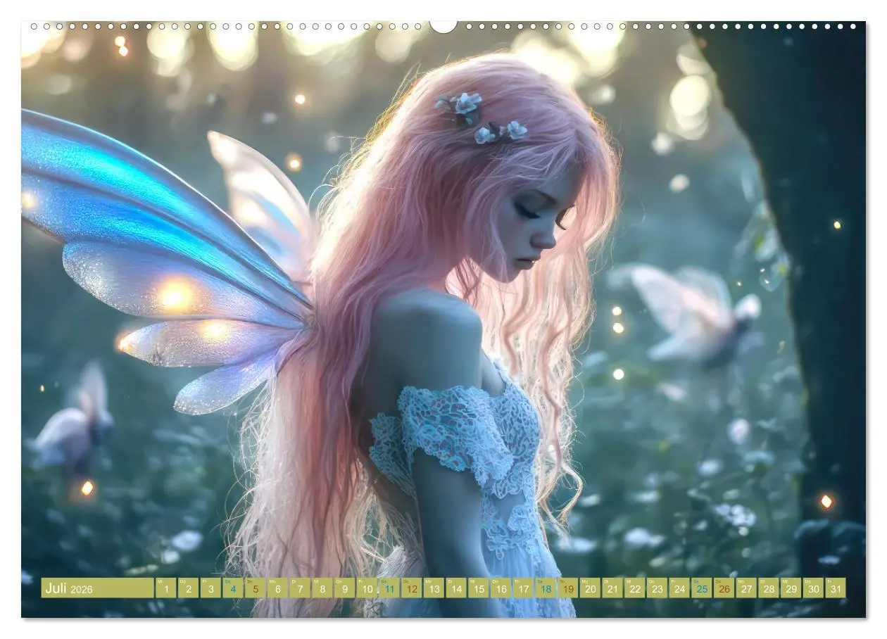 Bild: 9783457648087 | Feen - Naturverbundene Wesen (hochwertiger Premium Wandkalender...