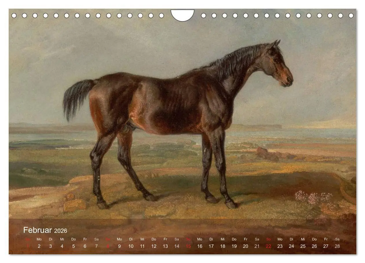 Bild: 9783516118087 | Pferde-Ölgemälde - Die Kunst der alten Meister (Wandkalender 2026...