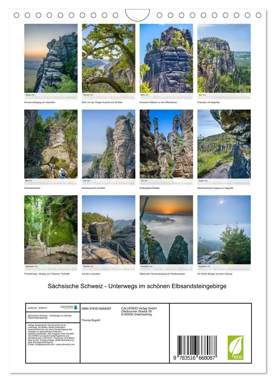 Bild: 9783516668087 | Sächsische Schweiz - Unterwegs im schönen Elbsandsteingebirge...