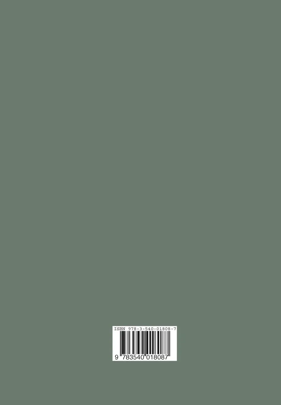 Rückseite: 9783540018087 | Hochbauten der Eisenbahn | Richard Spröggel | Taschenbuch | viii