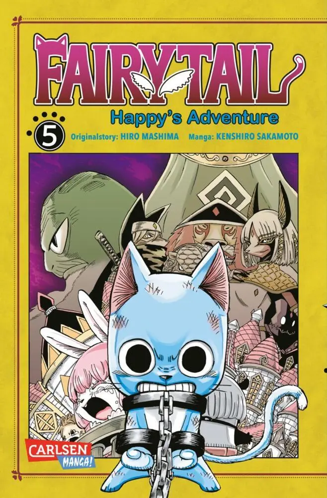 Cover: 9783551768087 | Fairy Tail - Happy's Adventure. Bd.5 | Kenshiro Sakamoto (u. a.)