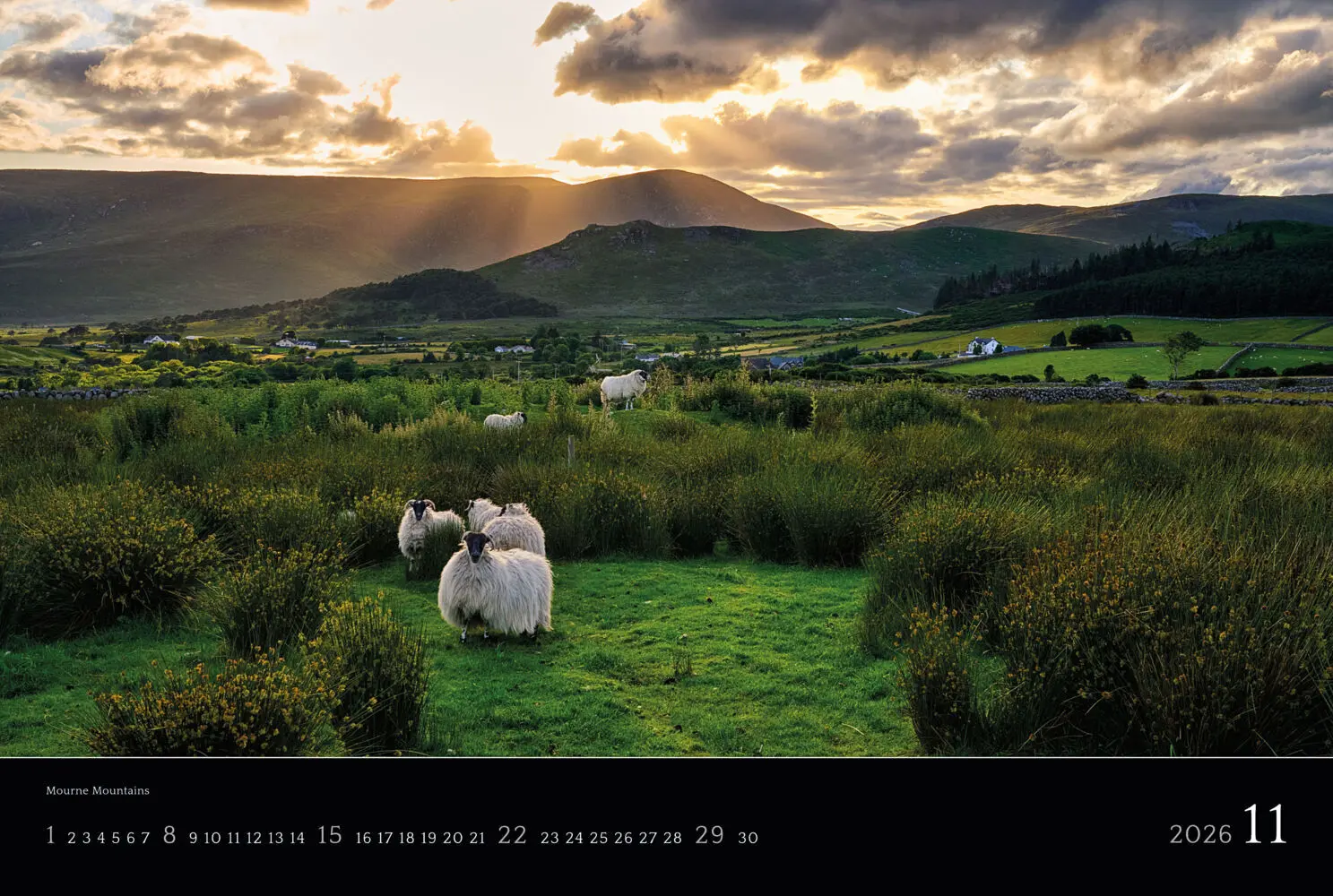 Bild: 9783947628087 | Irland 2026 | Irland Panoramakalender | Stefan Schnebelt | Kalender