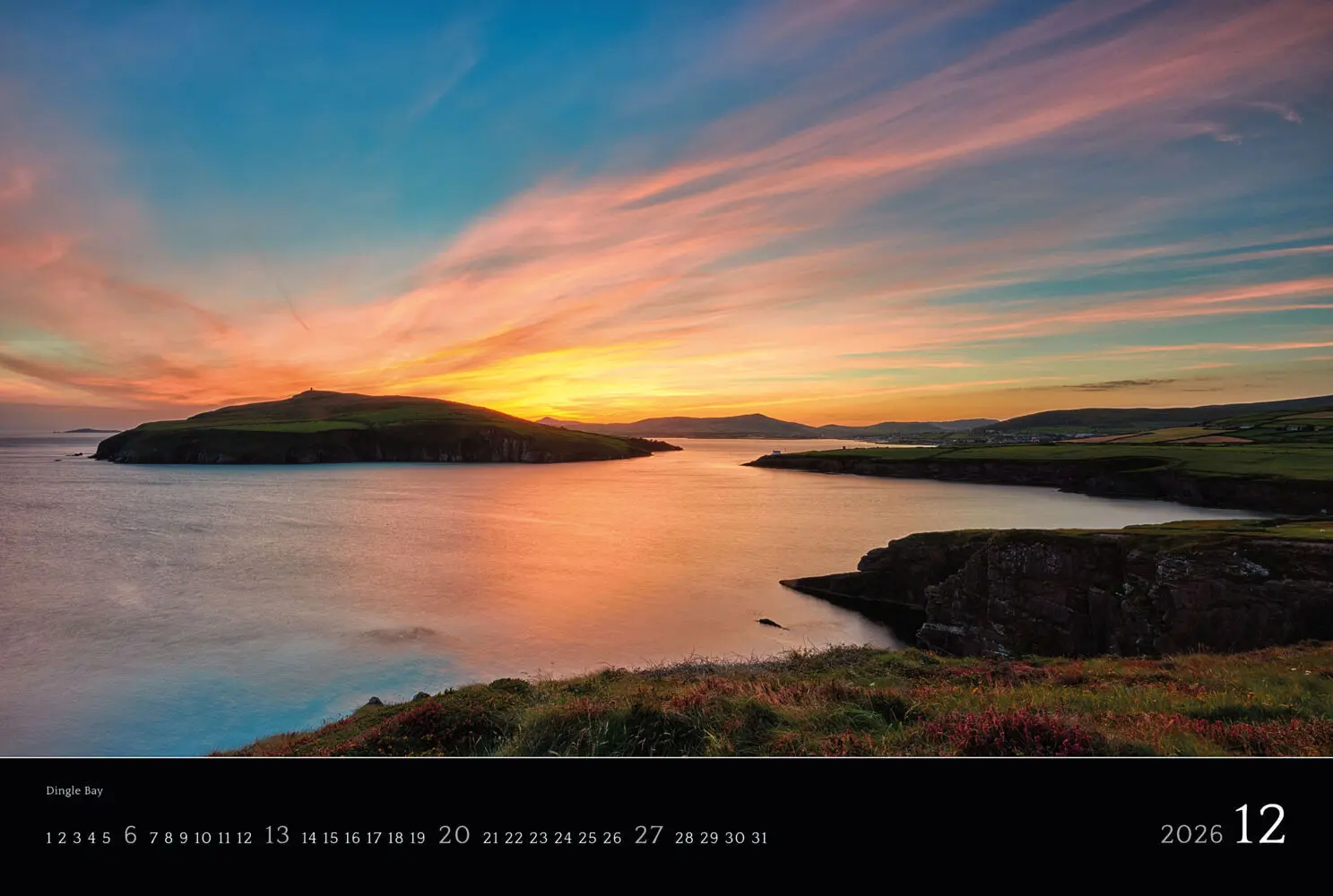 Bild: 9783947628087 | Irland 2026 | Irland Panoramakalender | Stefan Schnebelt | Kalender