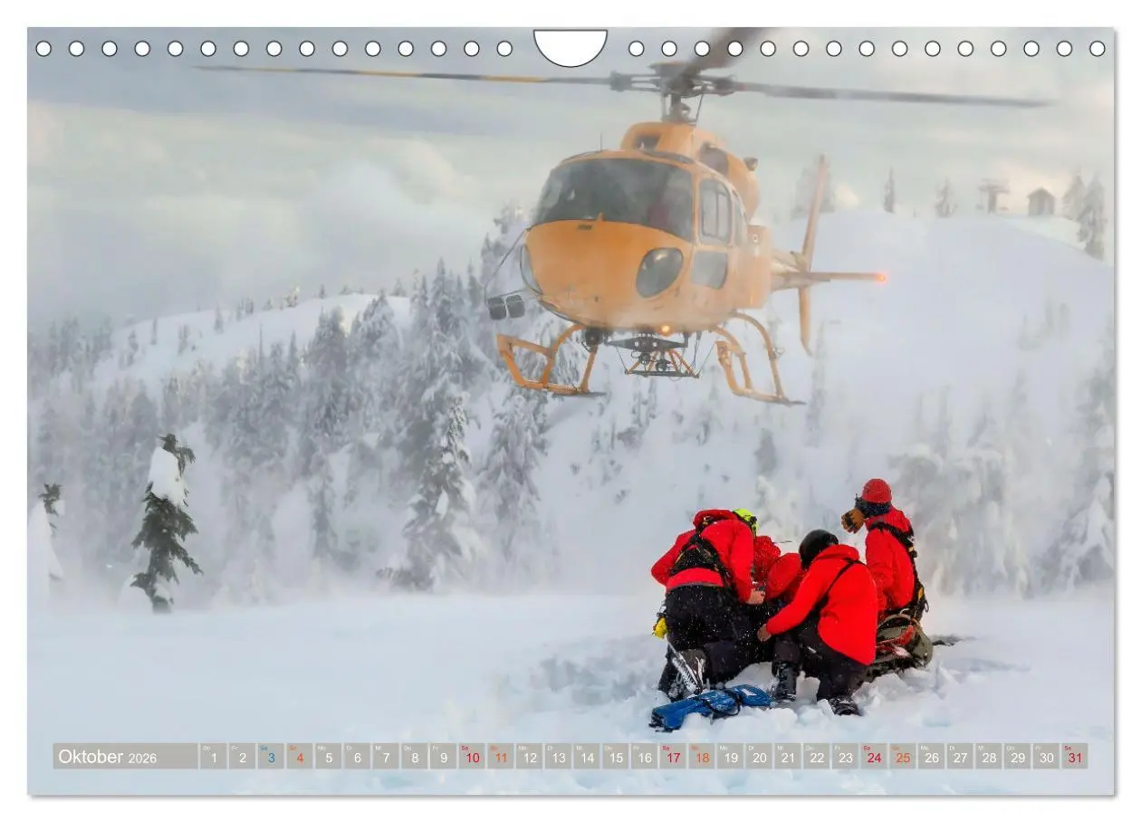 Bild: 9783457258187 | Im Bann der Rettung - Rettungshubschrauber (Wandkalender 2026 DIN...