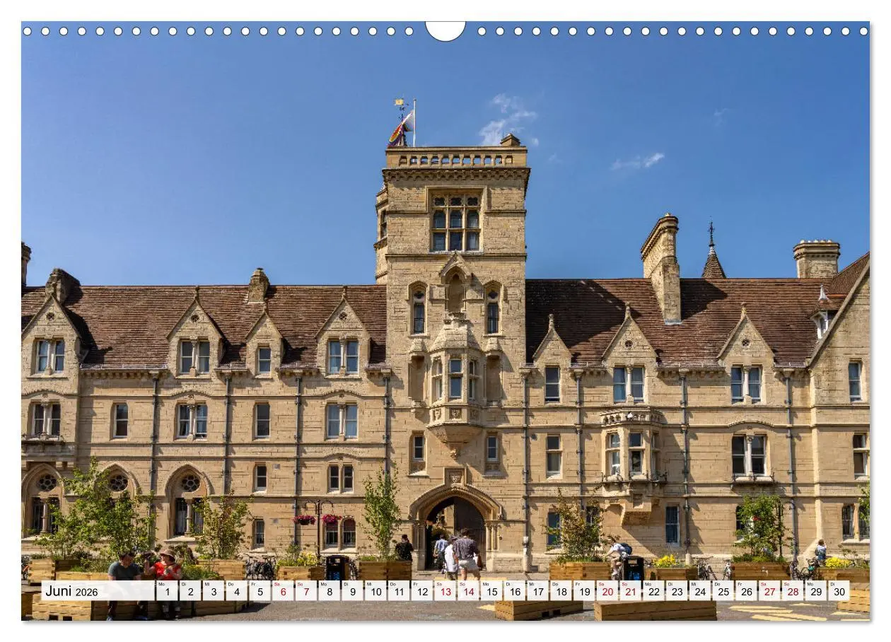 Bild: 9783457498187 | England - Oxford (Wandkalender 2026 DIN A3 quer), CALVENDO...