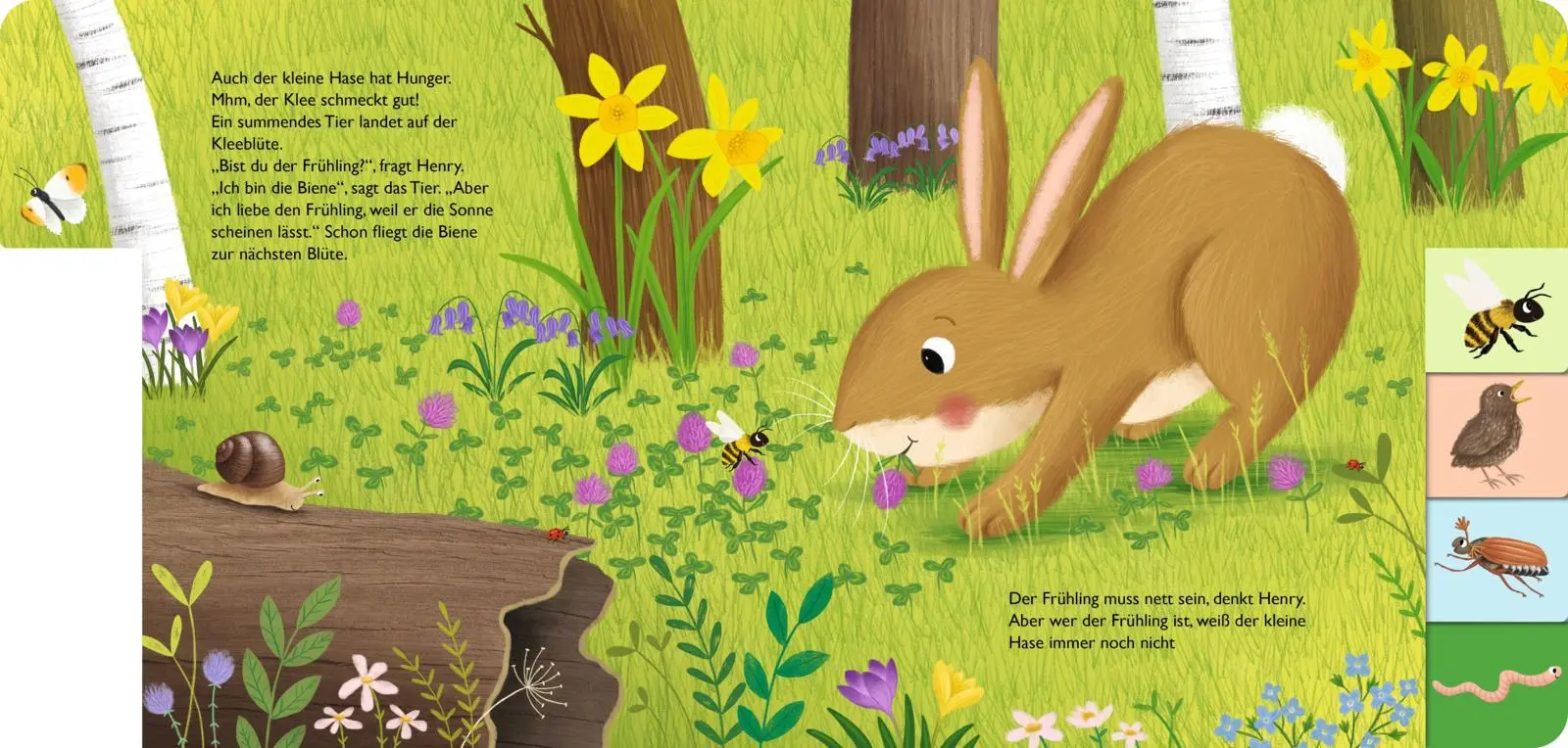 Bild: 9783480238187 | Mein erstes Jahreszeitenbuch: Henry, der kleine Hase | Anja Kiel