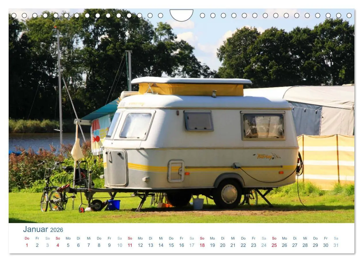 Bild: 9783516038187 | Freiheit auf Reisen 2026. Impressionen vom Camping und Zelten...