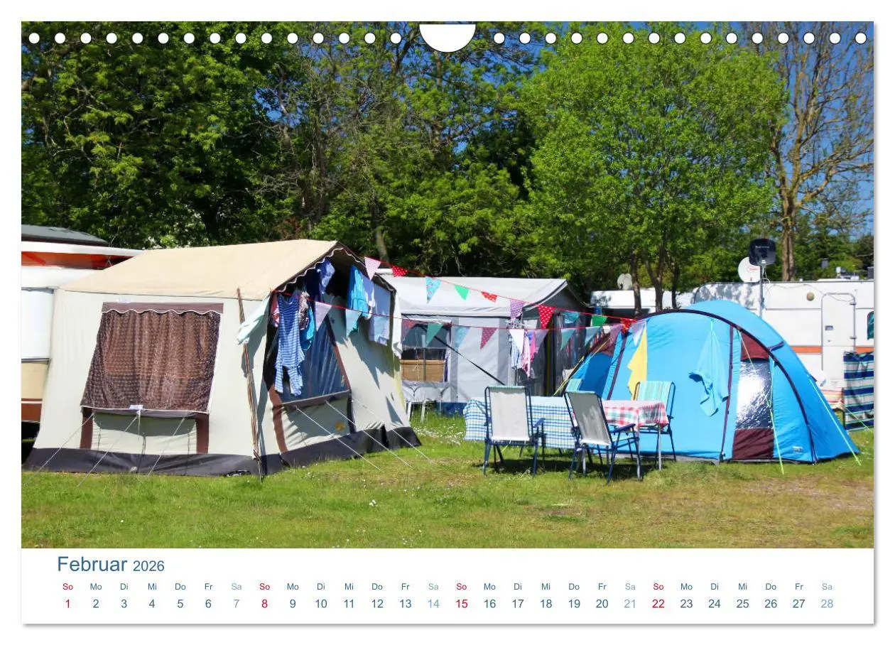 Bild: 9783516038187 | Freiheit auf Reisen 2026. Impressionen vom Camping und Zelten...