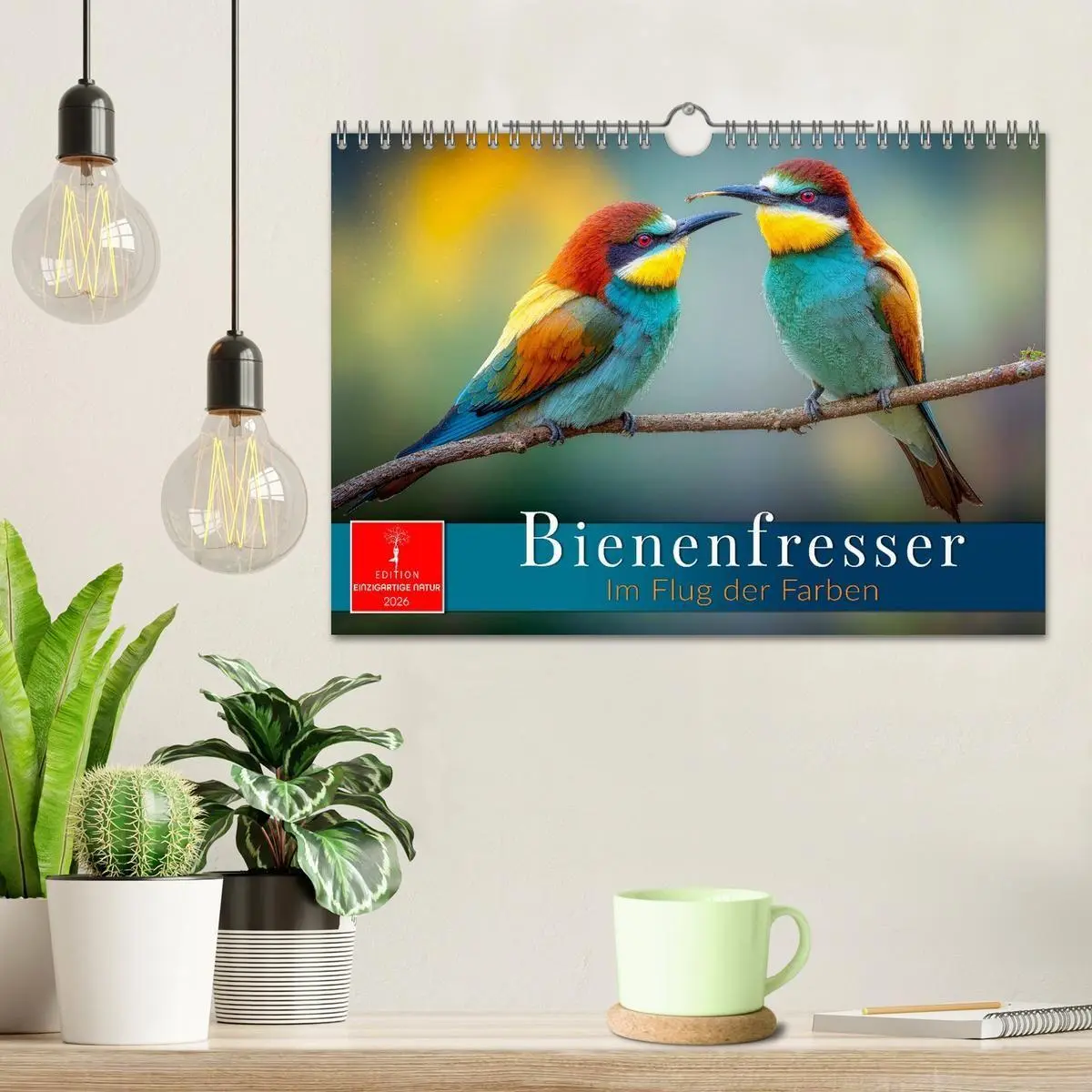 Bild: 9783516658187 | Bienenfresser - im Flug der Farben (Wandkalender 2026 DIN A4 quer),...