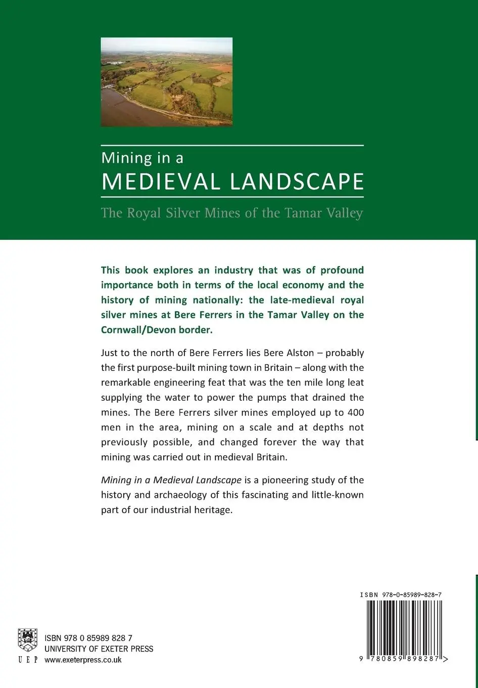 Rückseite: 9780859898287 | Mining in a Medieval Landscape | Steve Rippon (u. a.) | Taschenbuch