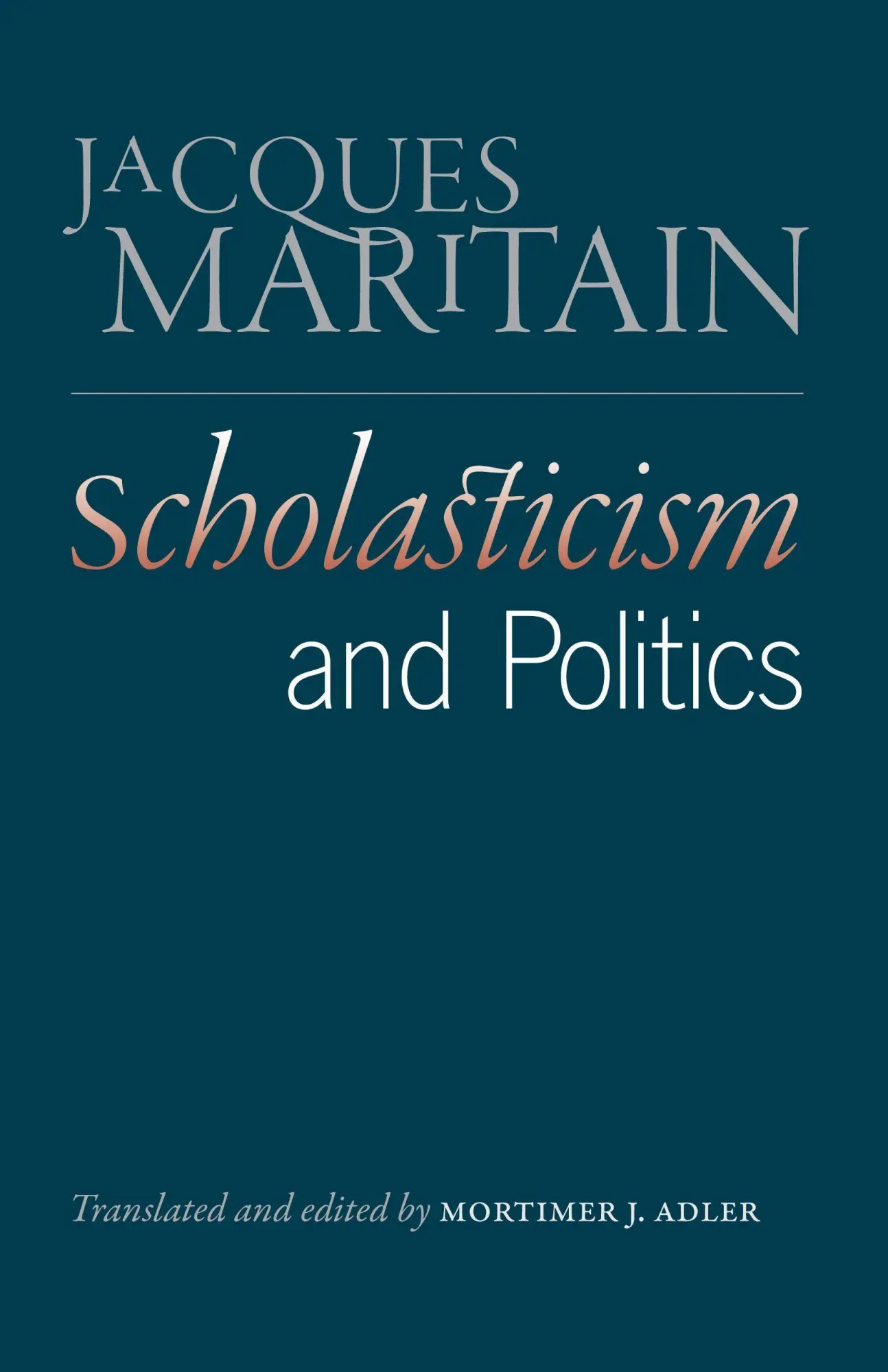 Cover: 9780865978287 | Scholasticism and Politics | Jacques Maritain | Taschenbuch | Englisch