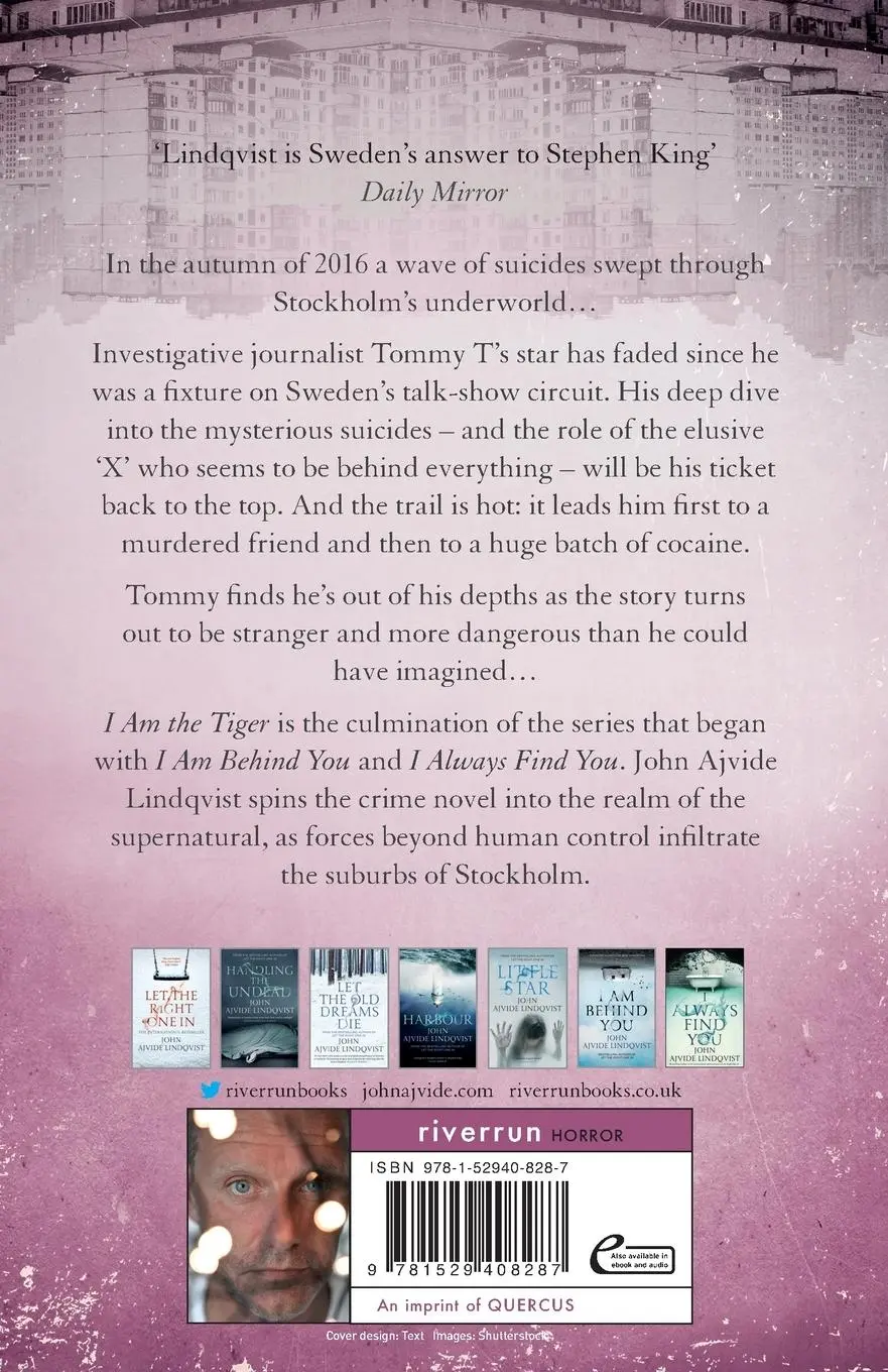 Rückseite: 9781529408287 | I Am the Tiger | John Ajvide Lindqvist | Taschenbuch | Englisch | 2022