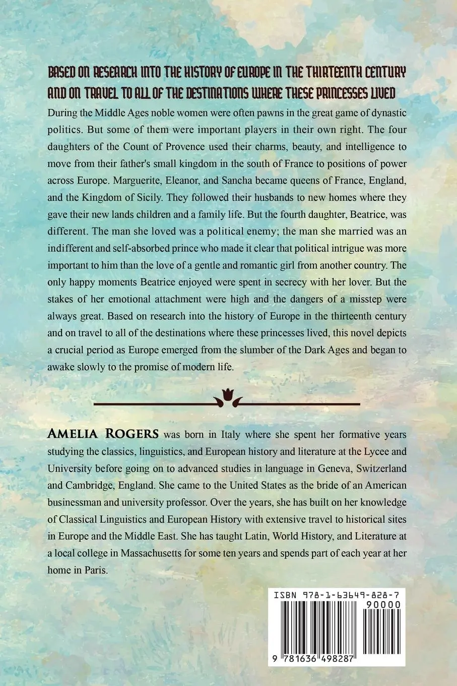 Rückseite: 9781636498287 | Four Princesses from Provence | Amelia V. Rogers | Taschenbuch | 2020