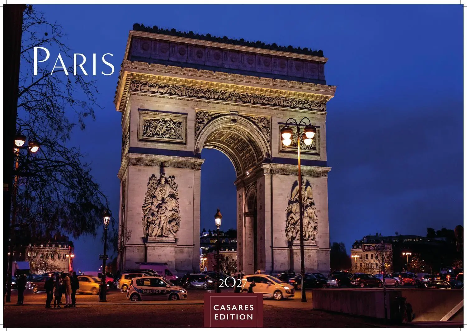 Cover: 9781835248287 | Paris Kalender 2027 - Wandkalender Fotokalender Frankreich 24x35cm...