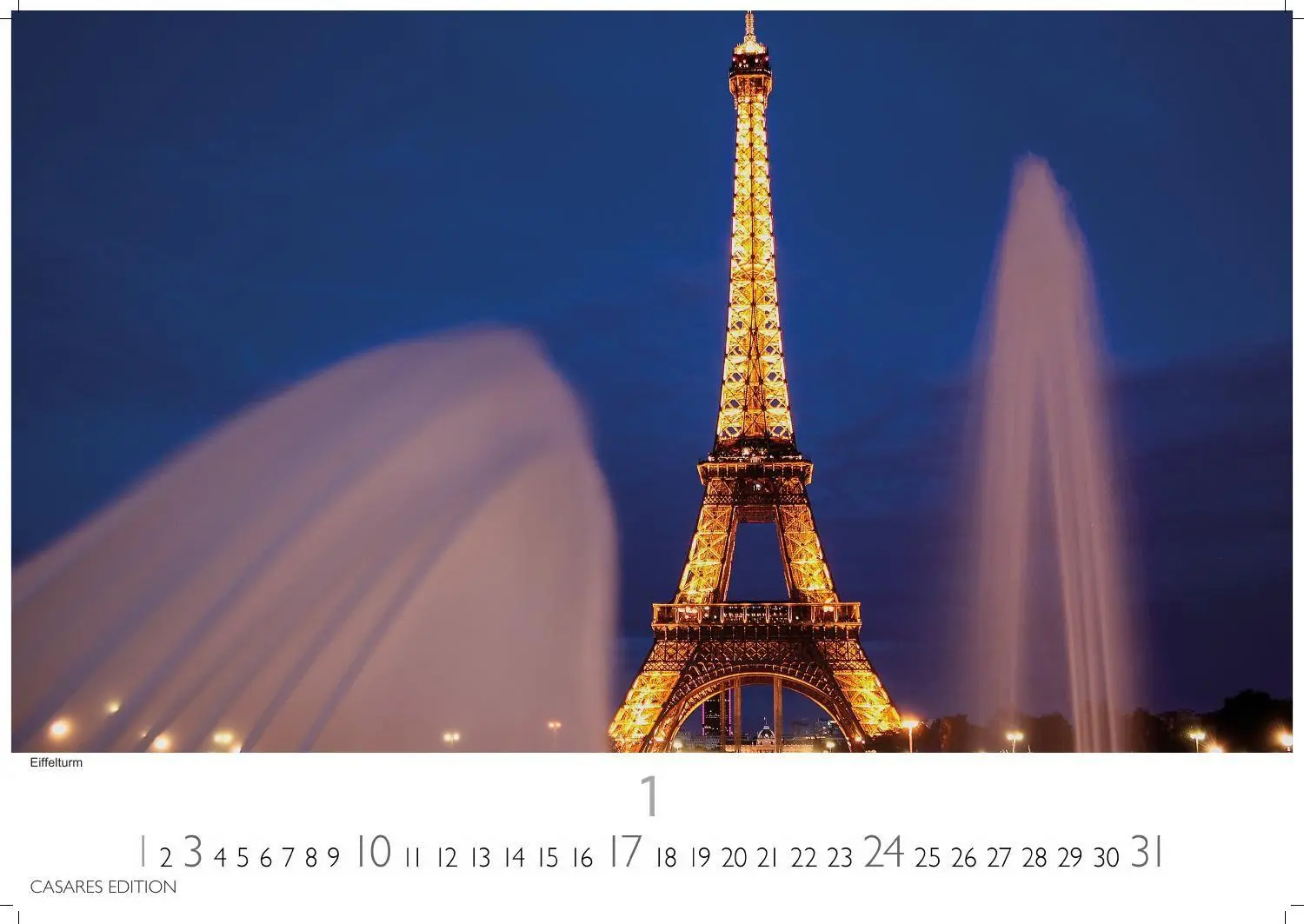 Bild: 9781835248287 | Paris Kalender 2027 - Wandkalender Fotokalender Frankreich 24x35cm...