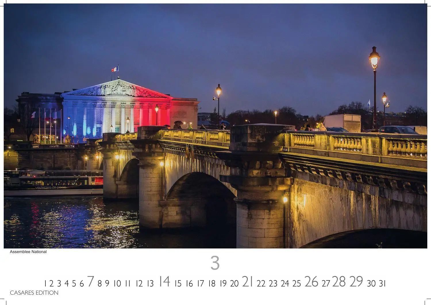 Bild: 9781835248287 | Paris Kalender 2027 - Wandkalender Fotokalender Frankreich 24x35cm...