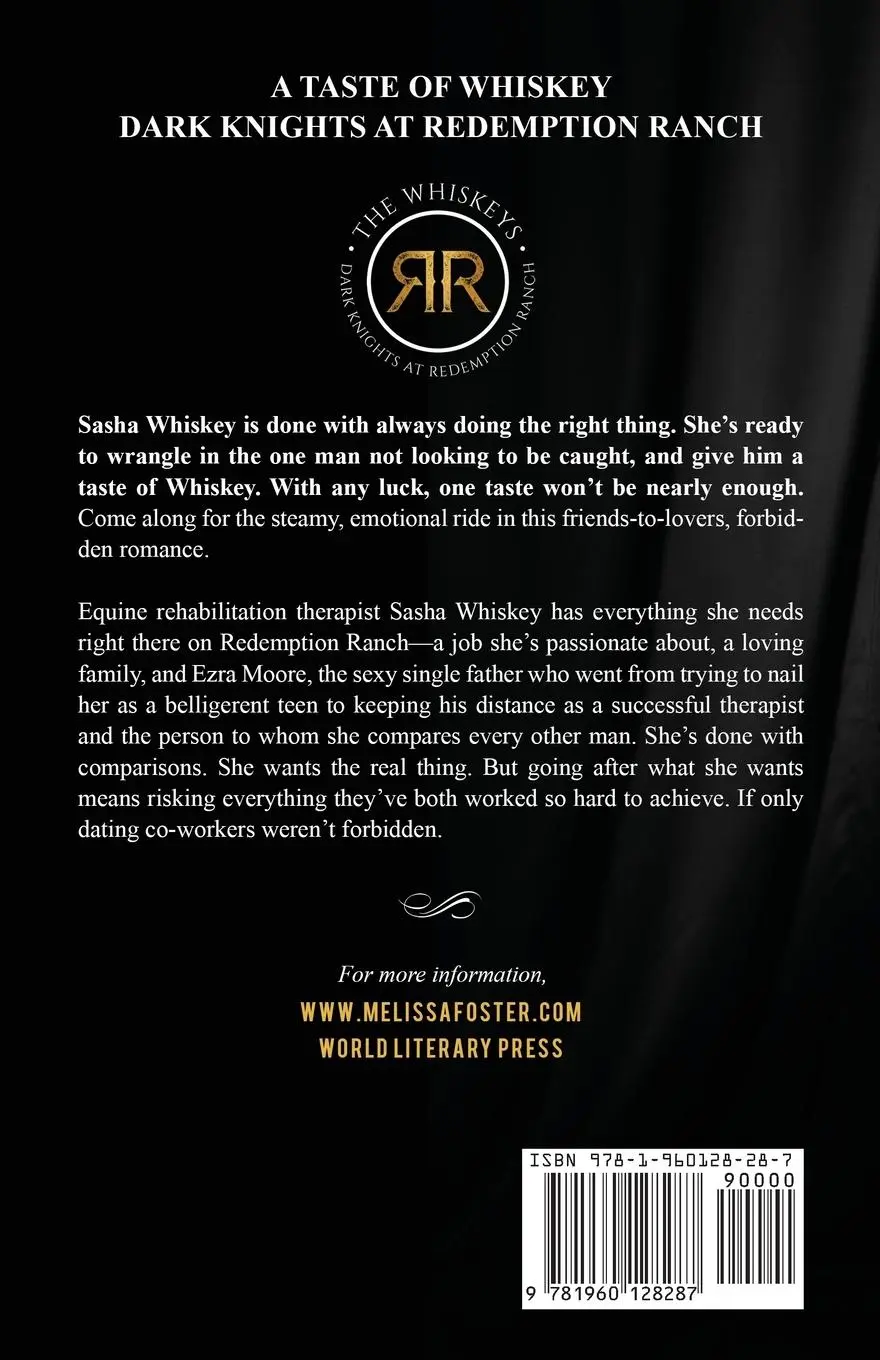 Rückseite: 9781960128287 | A Taste of Whiskey | Sasha Whiskey | Melissa Foster | Taschenbuch