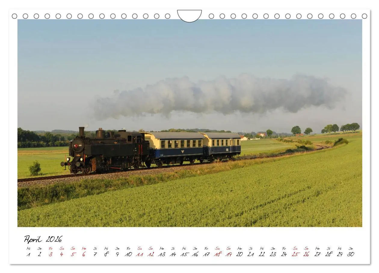 Bild: 9783457938287 | Mit Volldampf durch Österreich (Wandkalender 2026 DIN A4 quer),...