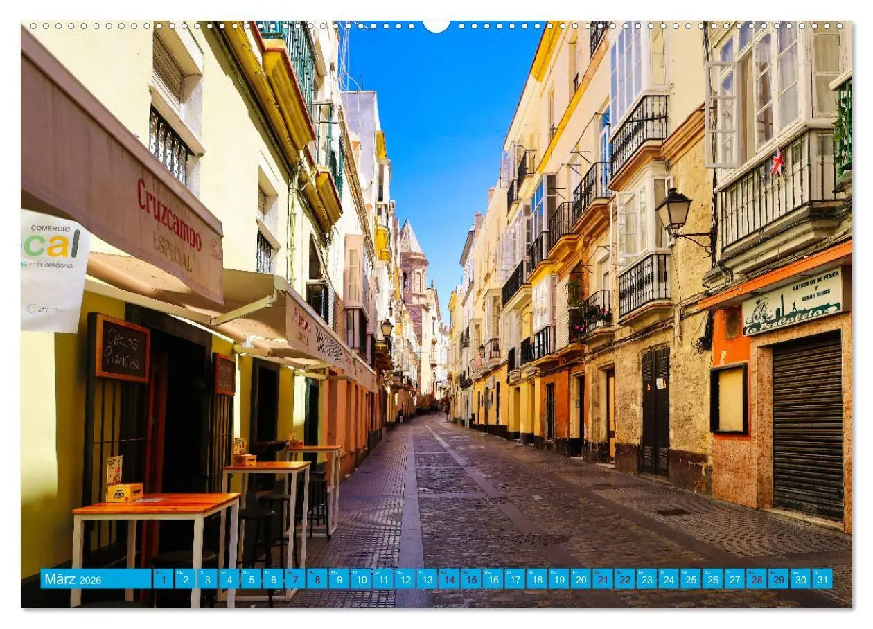 Bild: 9783516028287 | Cádiz Spüre die frische Meeresbrise (Wandkalender 2026 DIN A2...