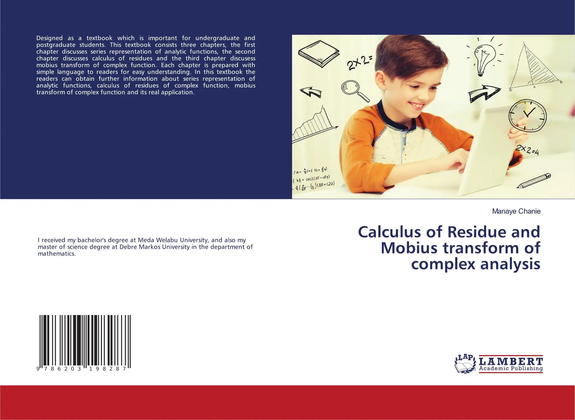 Cover: 9786203198287 | Calculus of Residue and Mobius transform of complex analysis | Chanie