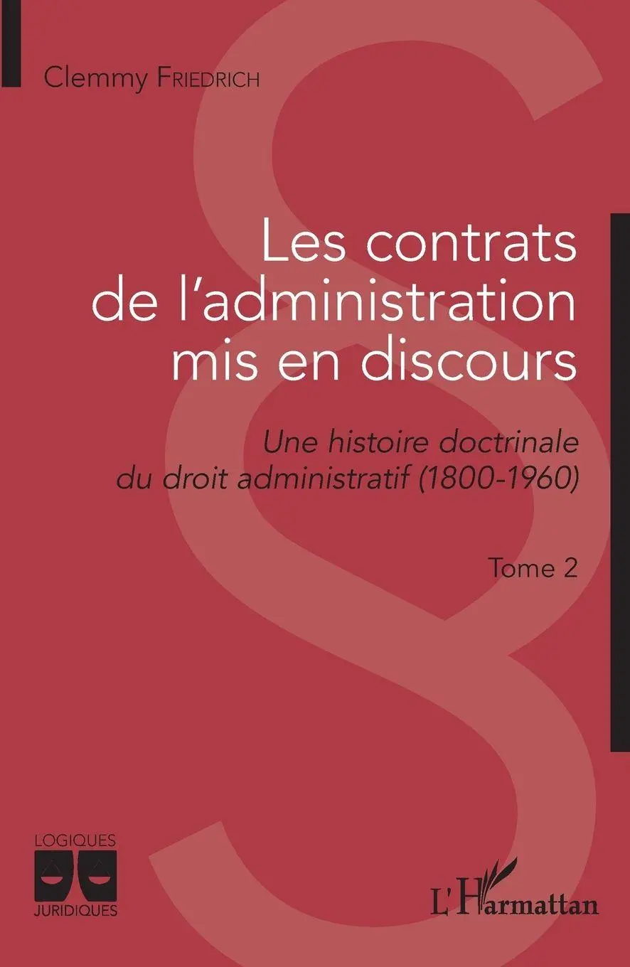 Cover: 9782140298387 | Les contrats de l'administration mis en discours | Clemmy Friedrich