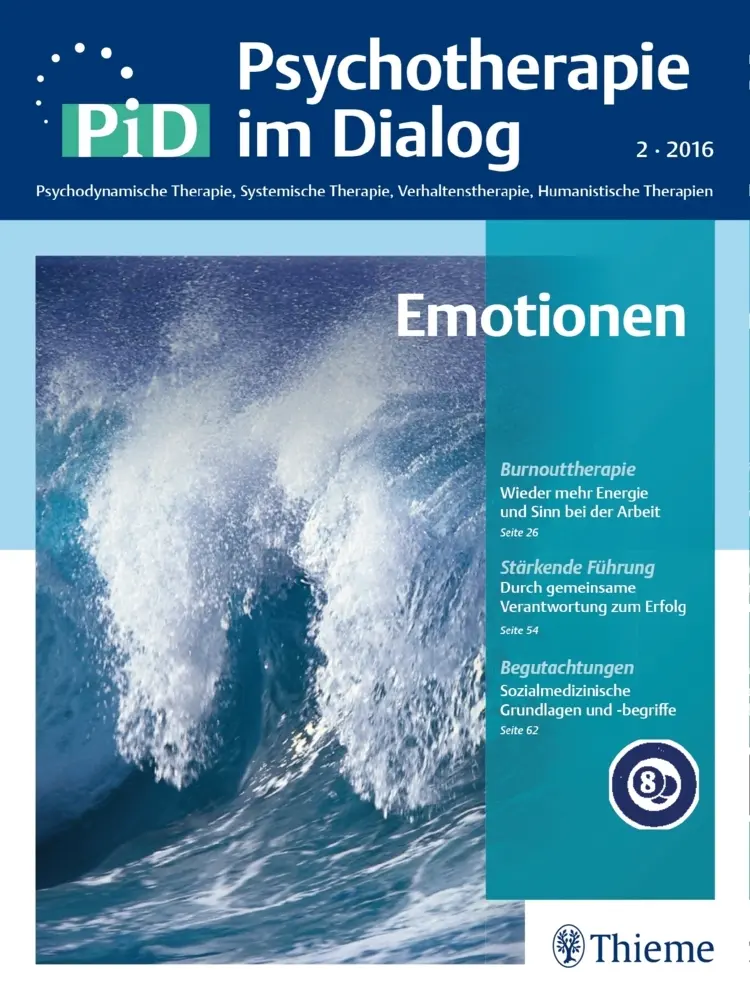Cover: 9783132418387 | Emotionen | PiD - Psychotherapie im Dialog | Maria Borcsa (u. a.)