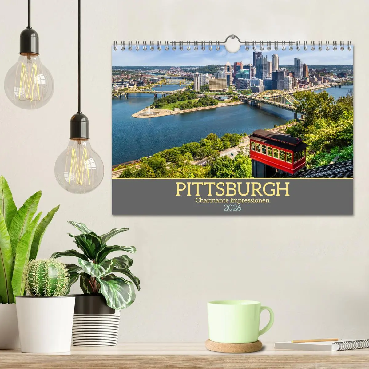 Bild: 9783457308387 | PITTSBURGH Charmante Impressionen (Wandkalender 2026 DIN A4 quer),...
