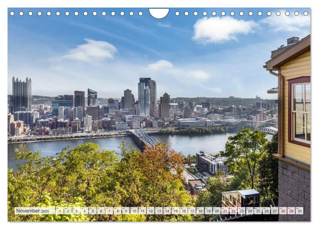 Bild: 9783457308387 | PITTSBURGH Charmante Impressionen (Wandkalender 2026 DIN A4 quer),...