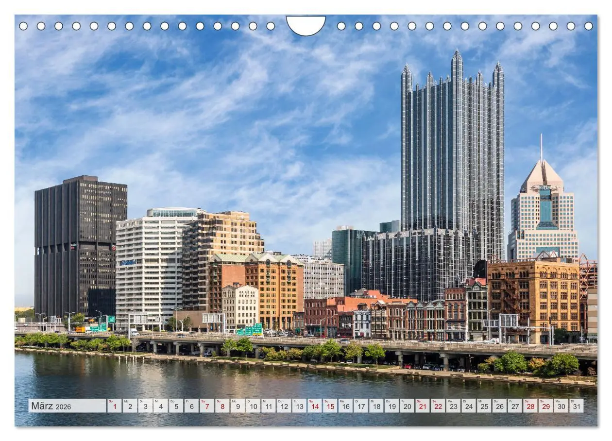 Bild: 9783457308387 | PITTSBURGH Charmante Impressionen (Wandkalender 2026 DIN A4 quer),...