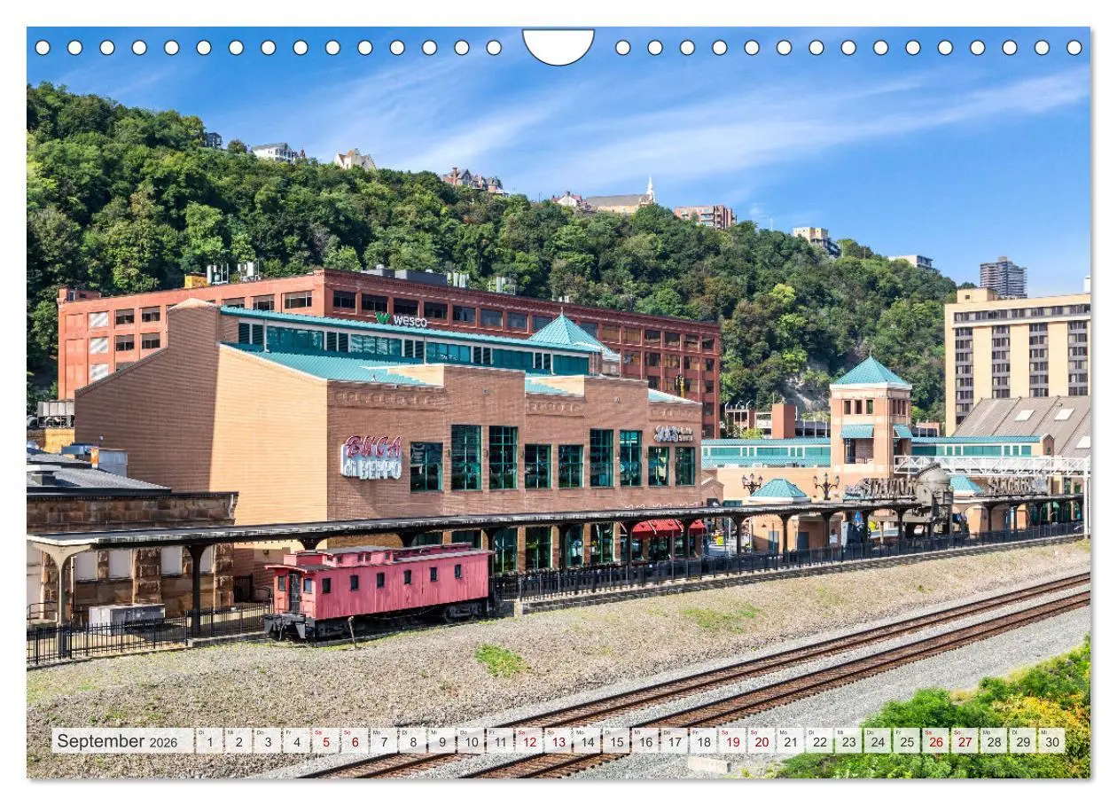 Bild: 9783457308387 | PITTSBURGH Charmante Impressionen (Wandkalender 2026 DIN A4 quer),...