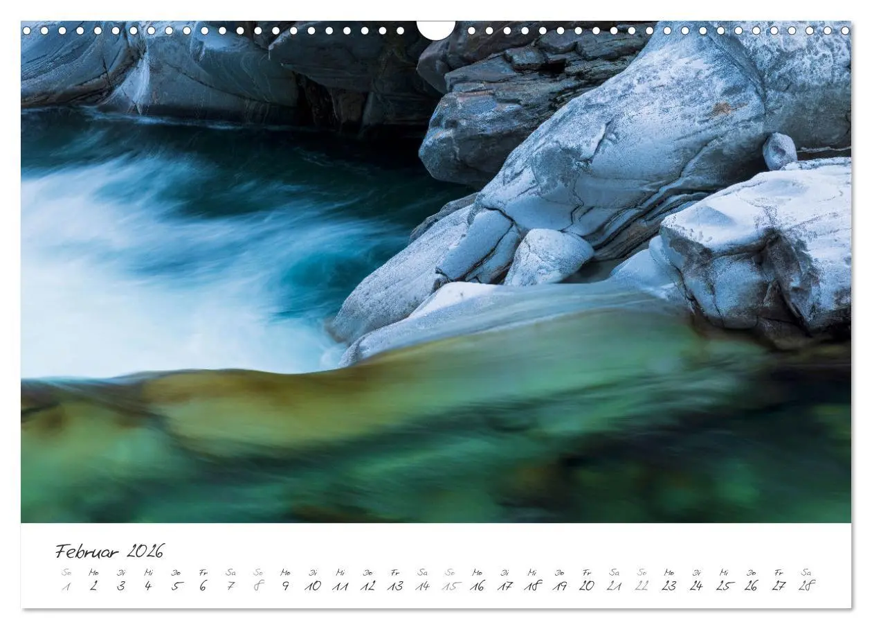 Bild: 9783457548387 | Wasserfälle klein und groß (Wandkalender 2026 DIN A3 quer),...